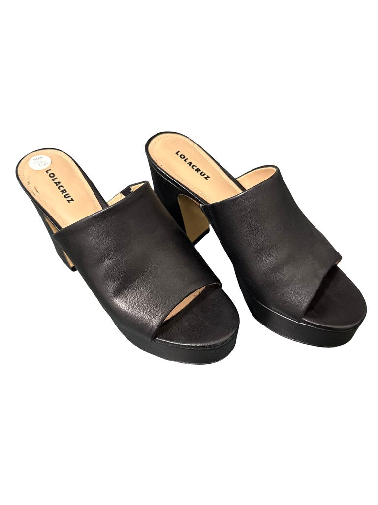 Platform Slide W/Heel