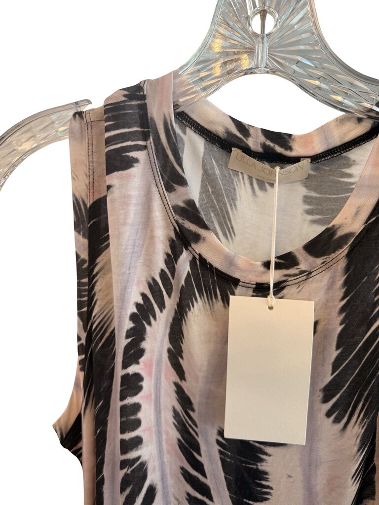Long Swirl Print Slvs NWT