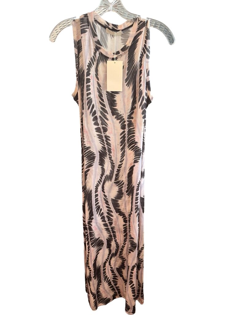 Long Swirl Print Slvs NWT
