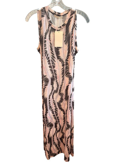 Long Swirl Print Slvs NWT