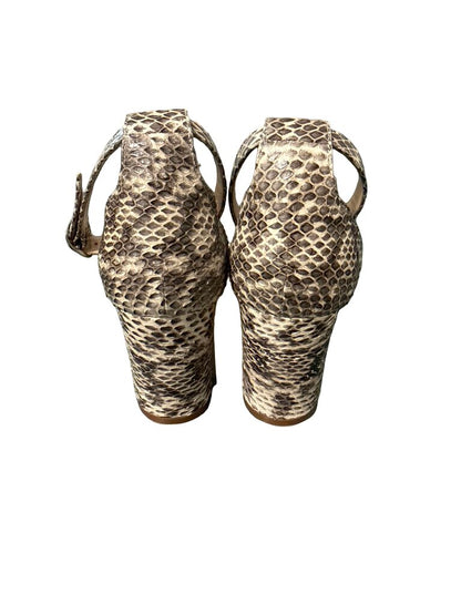 Snake Ankle Strap W/Heel