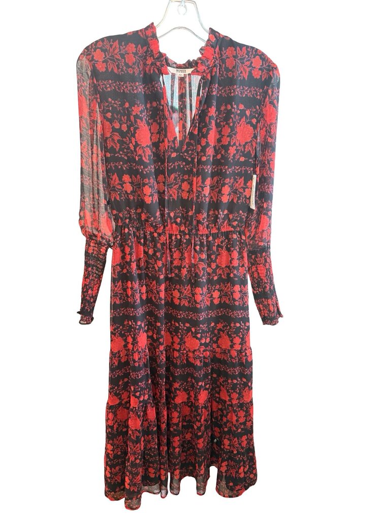 Floral Maxi Tiered W/Ruffles