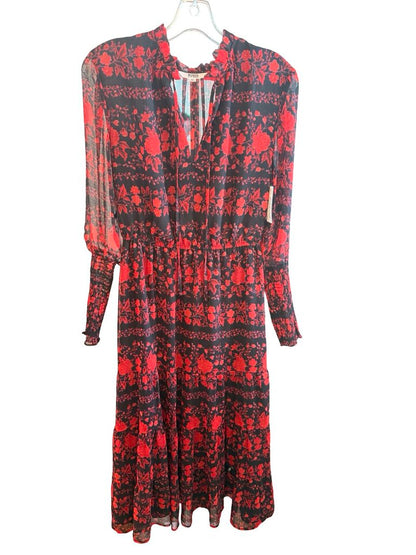 Floral Maxi Tiered W/Ruffles