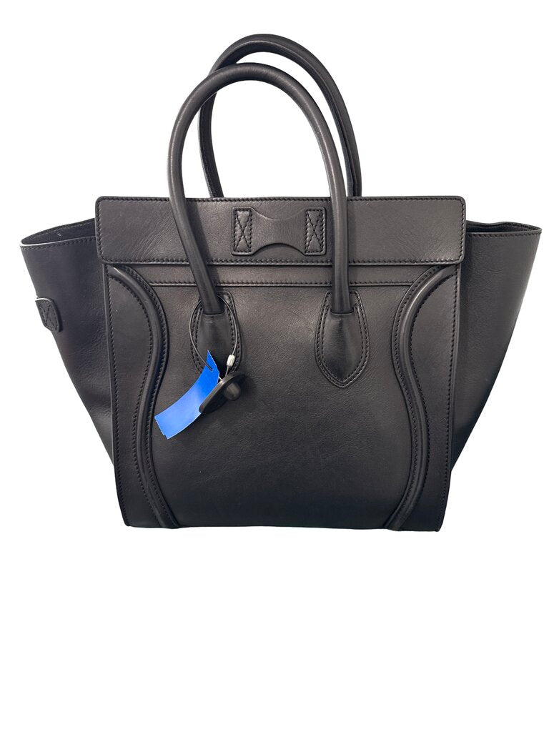 Leather 2 Handle Tote