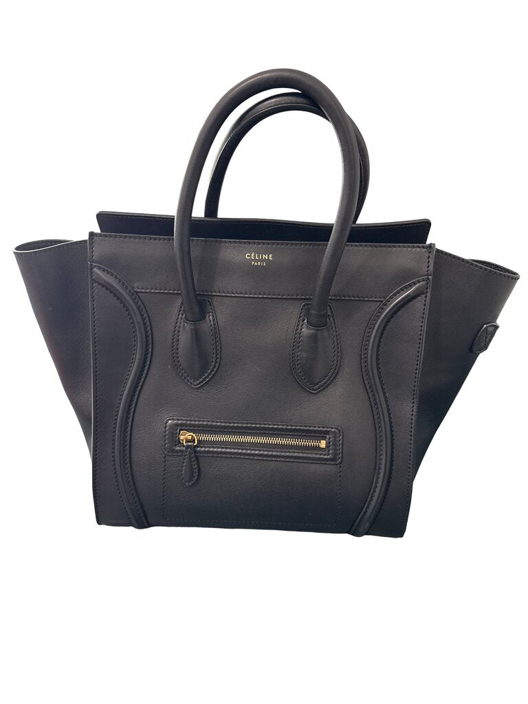 Leather 2 Handle Tote