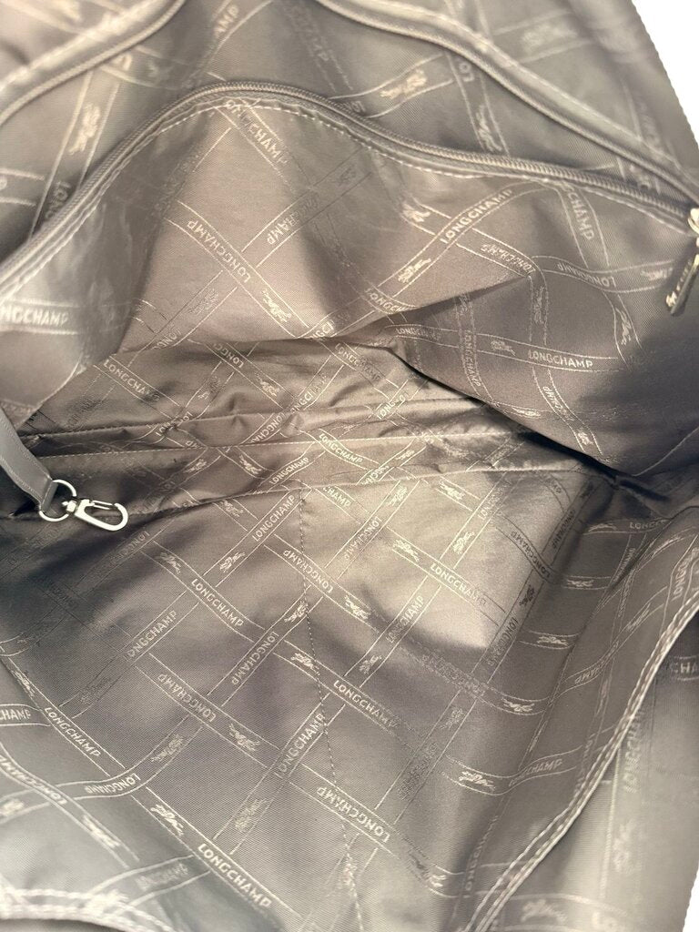 Leather Tote W/Zippers