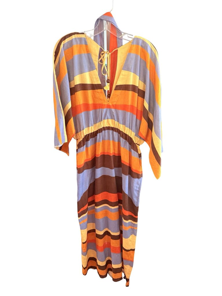 Stripe Linen W/Belt