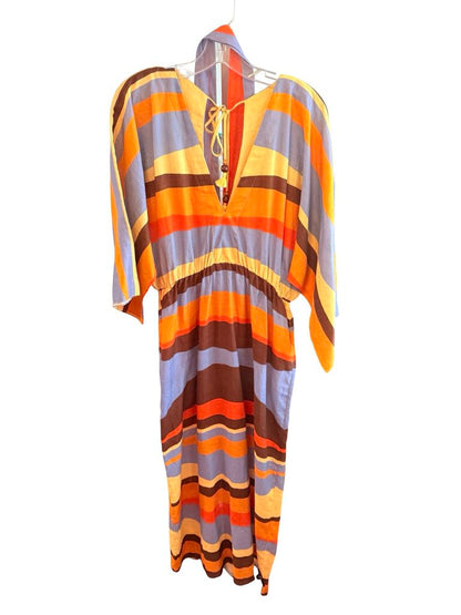 Stripe Linen W/Belt