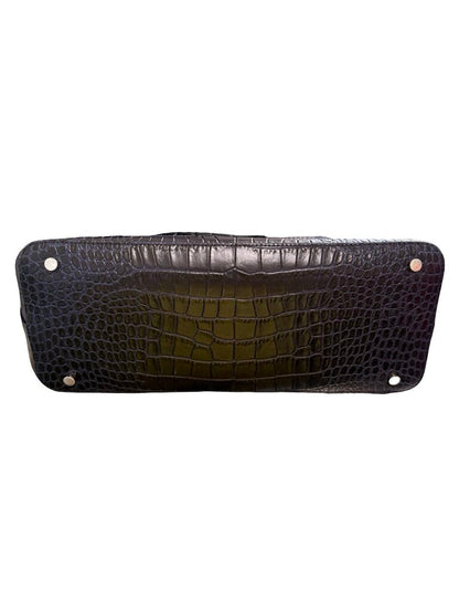 Mock Croc Tote