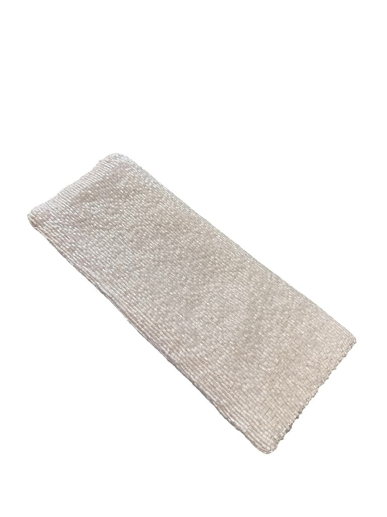 Beaded Foldover Clutch