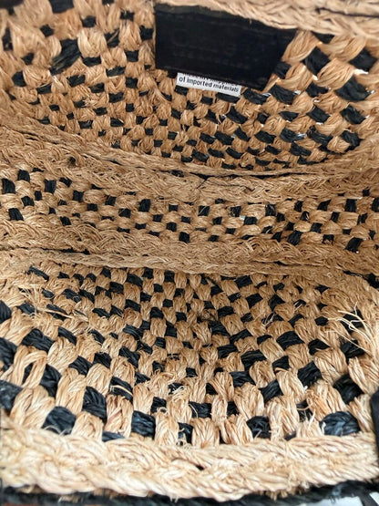 Woven Strap Circle Shoulder