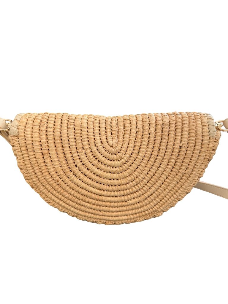 Straw Half Moon Shoulder