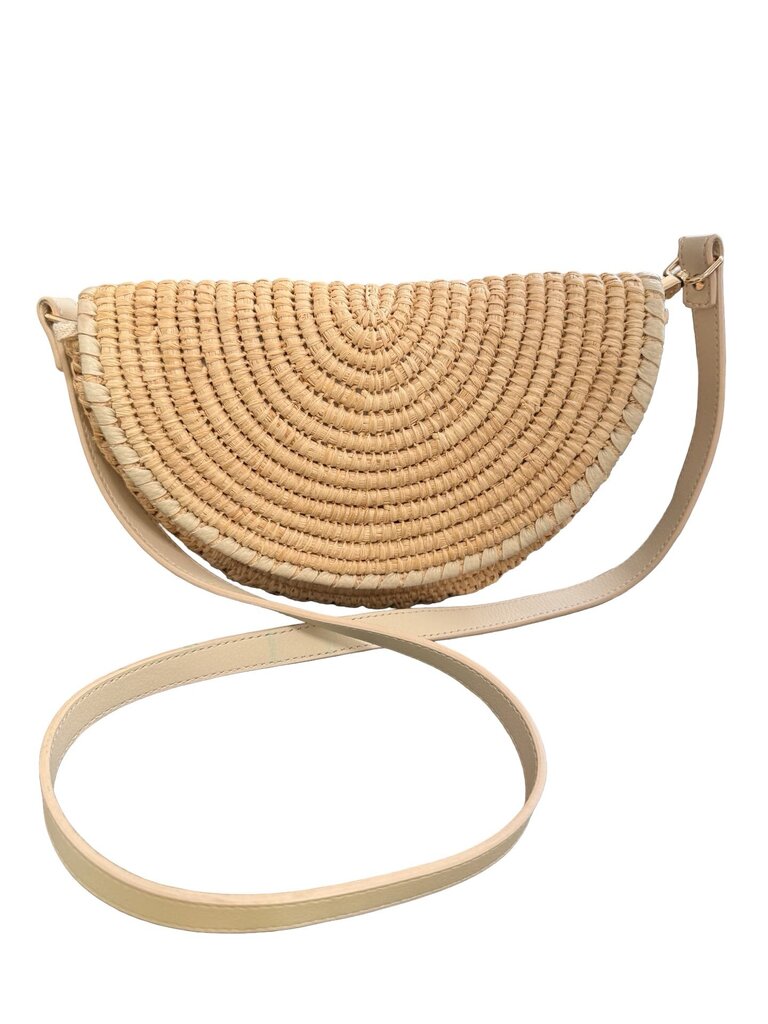 Straw Half Moon Shoulder