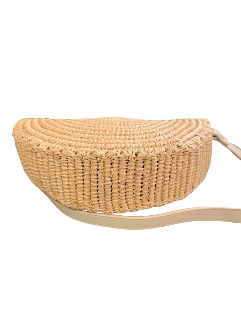 Straw Half Moon Shoulder