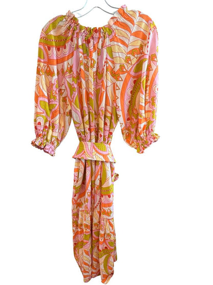 Print Vnk Maxi W/Belt