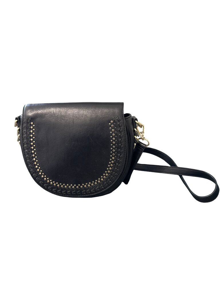 Leather Saddle W/Studs