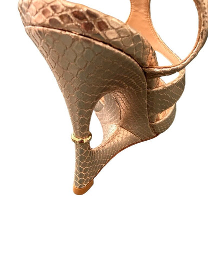 Animal Print Wedge w/box