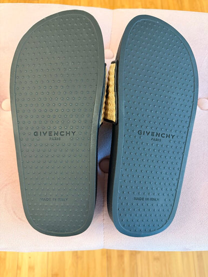 Raffia pool slides w/box