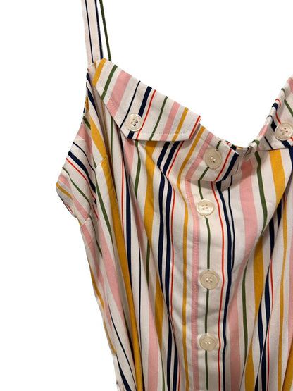 Stripe Cami W/Belt