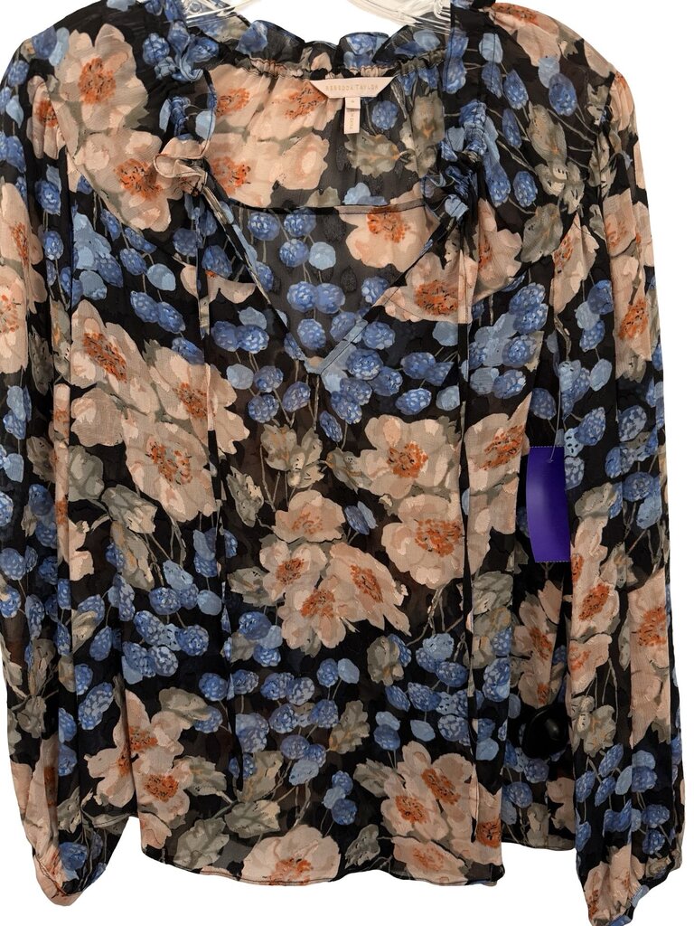 Floral Vnk W/Ruffles