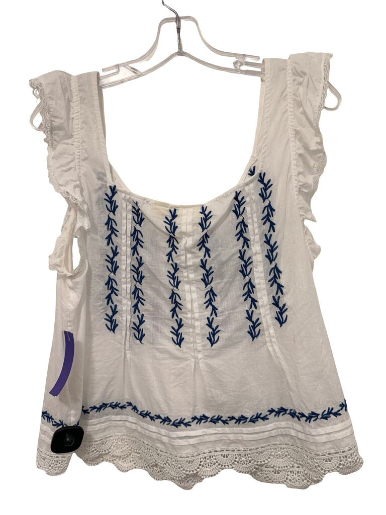 Embro Slvs Lace Trim