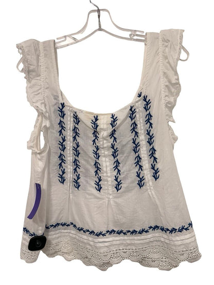 Embro Slvs Lace Trim