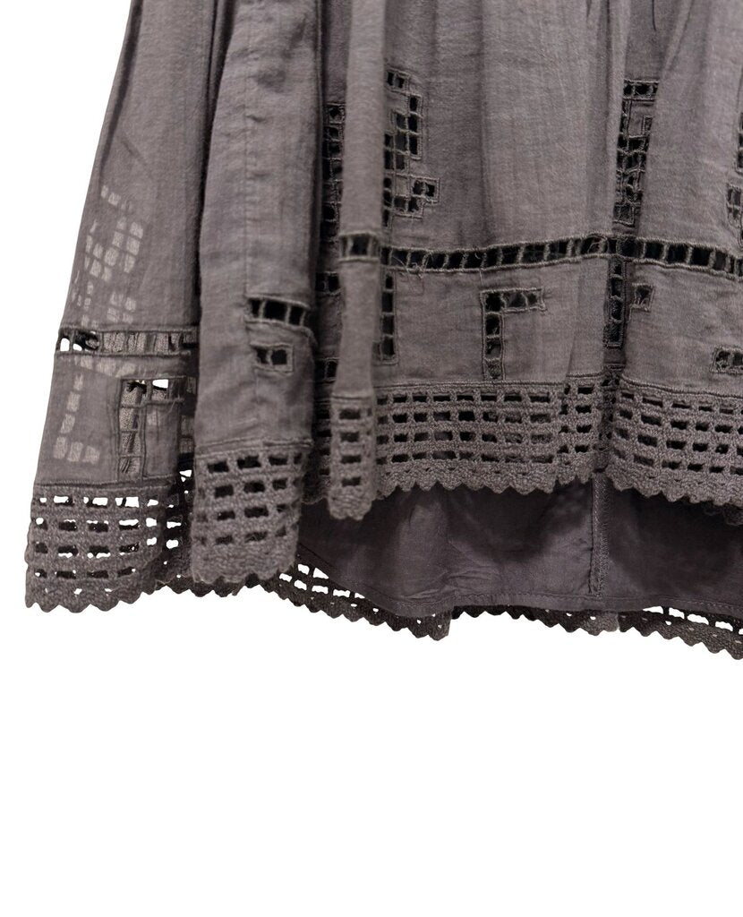Eyelet Big Sleeve Mini