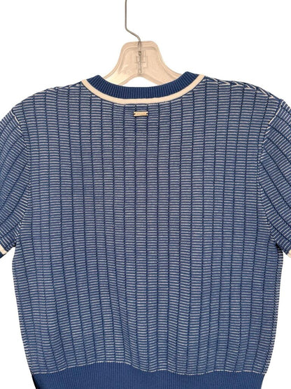 Stripe S/S Button Front NWT