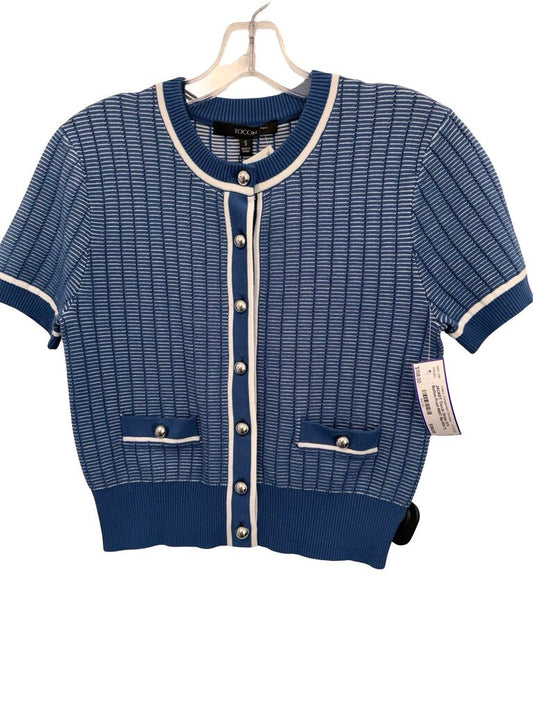 Stripe S/S Button Front NWT