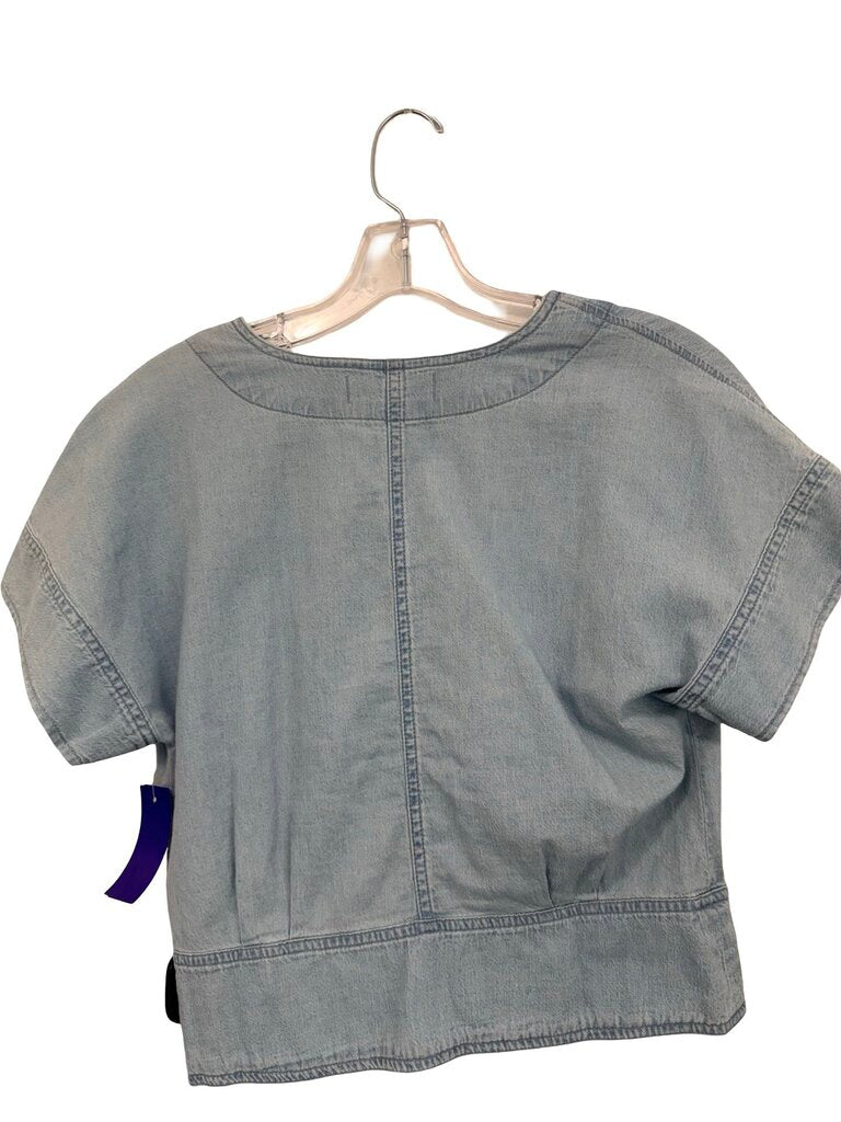 Chambray S/S Button Front
