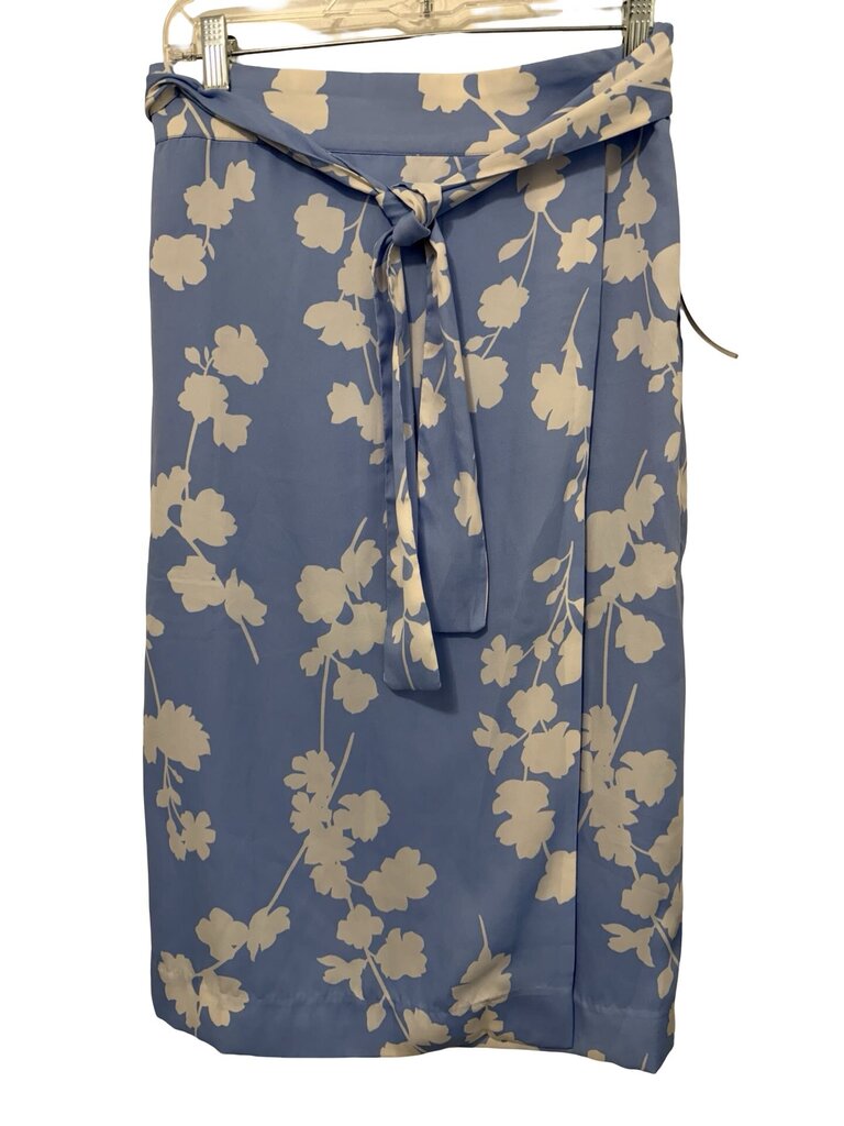 Floral Faux Wrap W/Belt