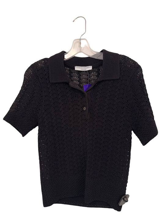 Open Weave Knit Polo