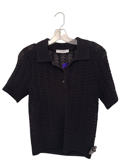 Open Weave Knit Polo
