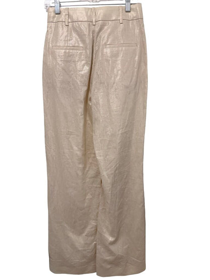 Metallic Wide Leg Trousers NWT