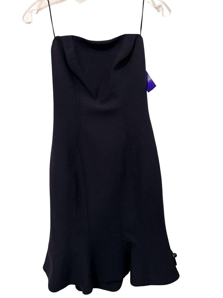 Strapless W/Flounce Hem