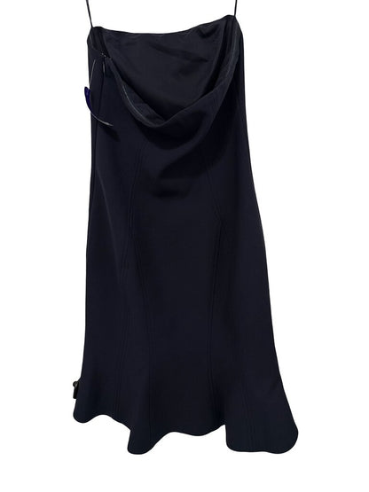 Strapless W/Flounce Hem