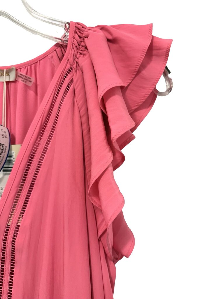Smocked Flutter Sleeve NWT