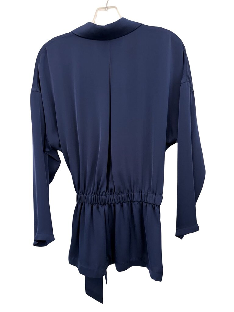 Satin Faux Wrap