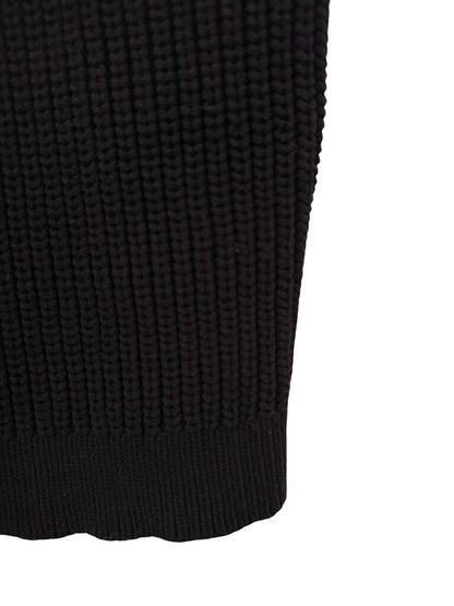 Knitted Button Front