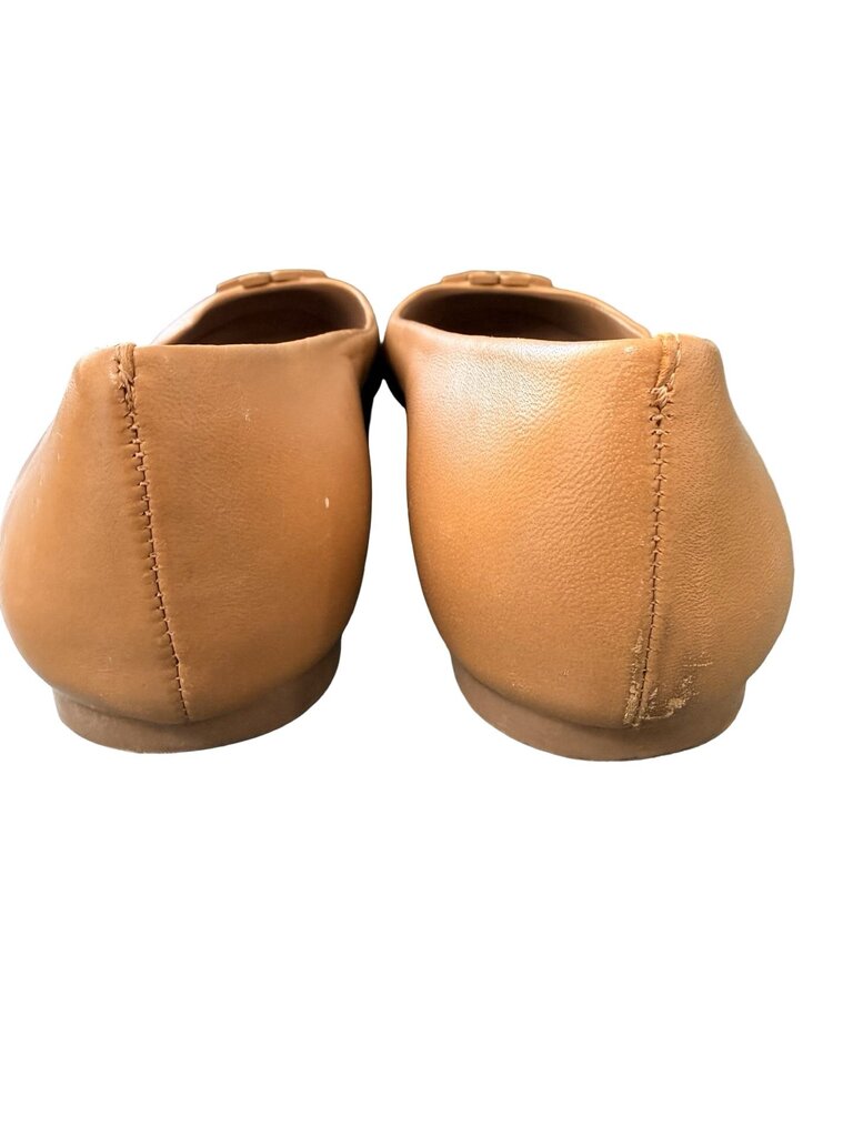 Leather Flats W/Logo