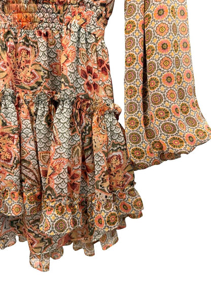 Floral Tiered Big Slv