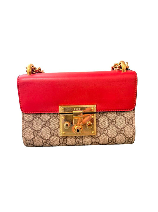 Padlock W/Gold Chain