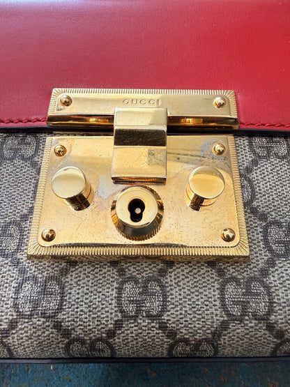 Padlock W/Gold Chain