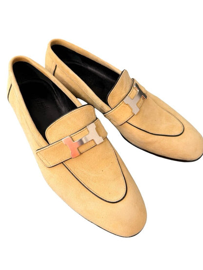 Suede Logo Loafer