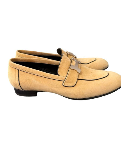 Suede Logo Loafer