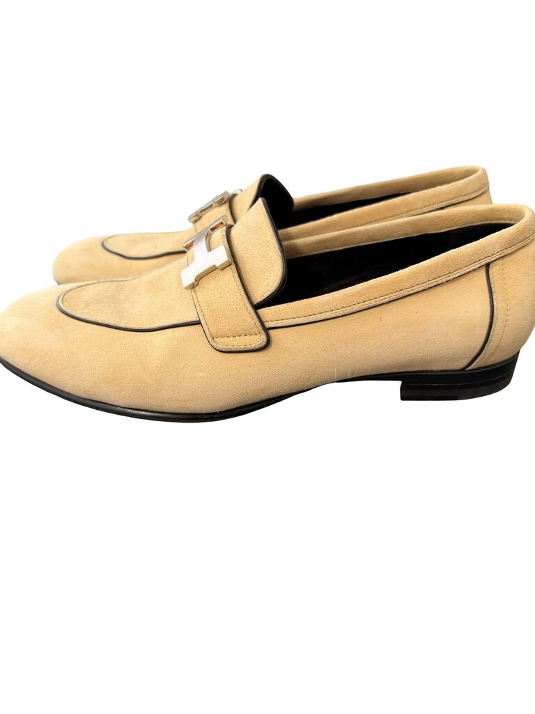 Suede Logo Loafer
