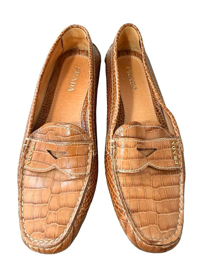 Mock Croc Loafer