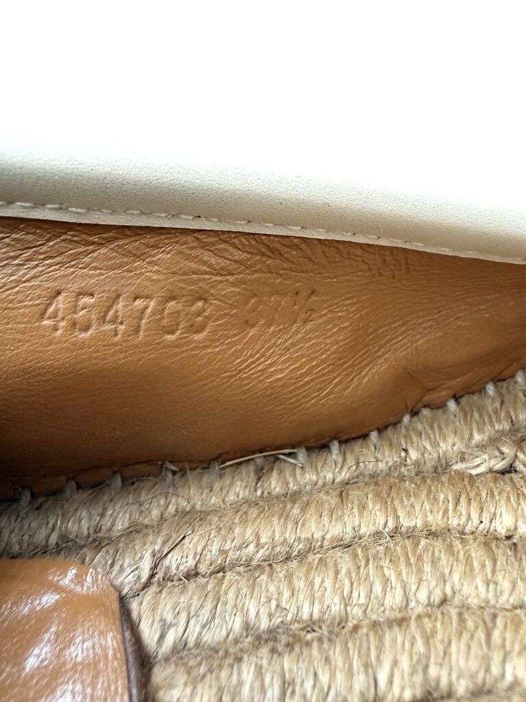 Leather Logo Espadrille