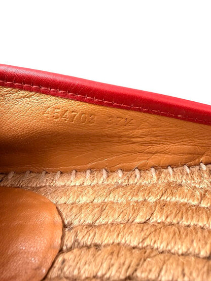 Leather Logo Espadrille