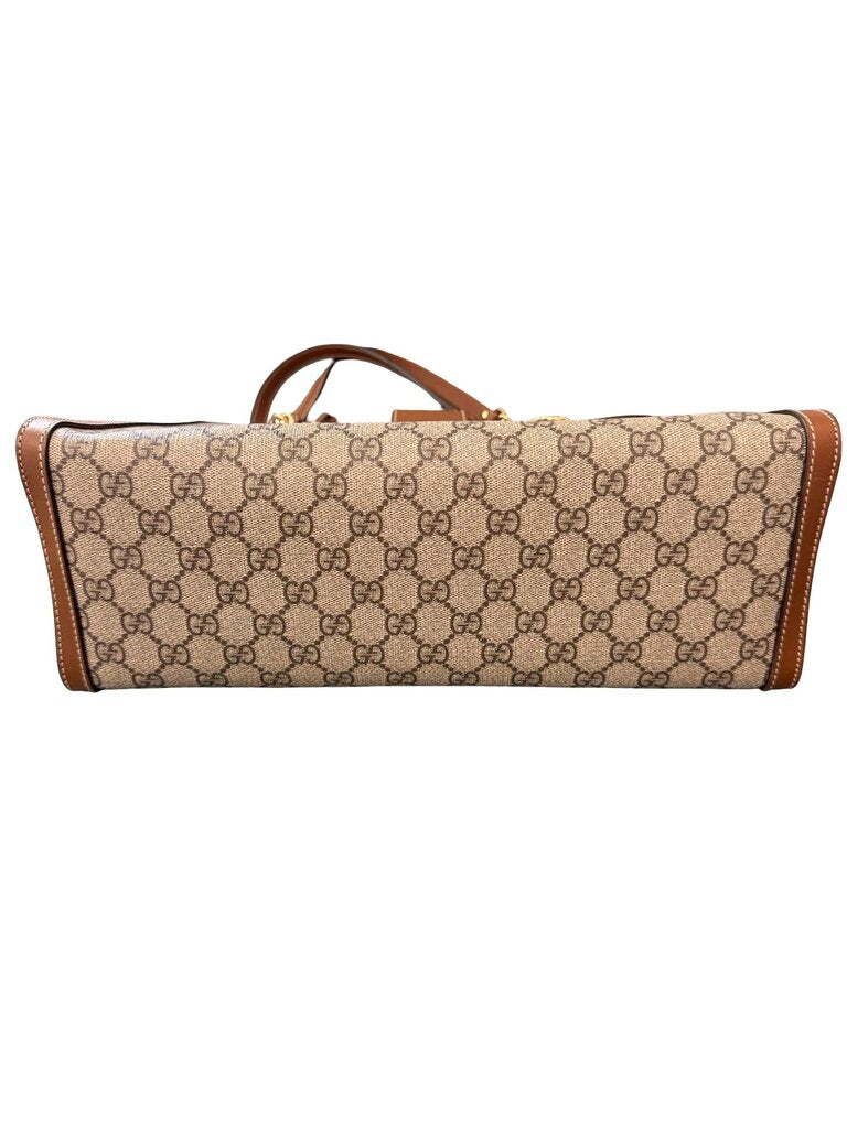 GG Supreme Med Padlock Tote